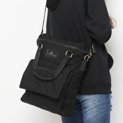 FOR NIGHT BLACK |ManNeedMe x URBAN| Tas Selempang Pria Jinjing Tote Bag ORIGINAL