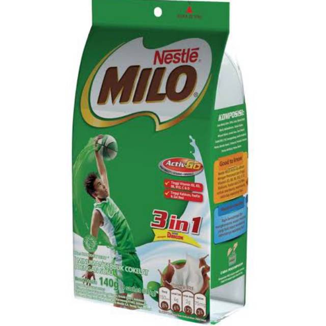 

Milo Healthy Drink 3in1 Actigen-E 4×35g