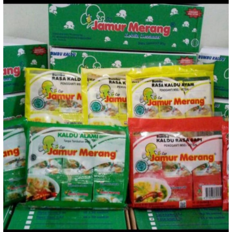 

kaldu jamur (1 dus=300 sachet)BUKAN MICIN/MSG