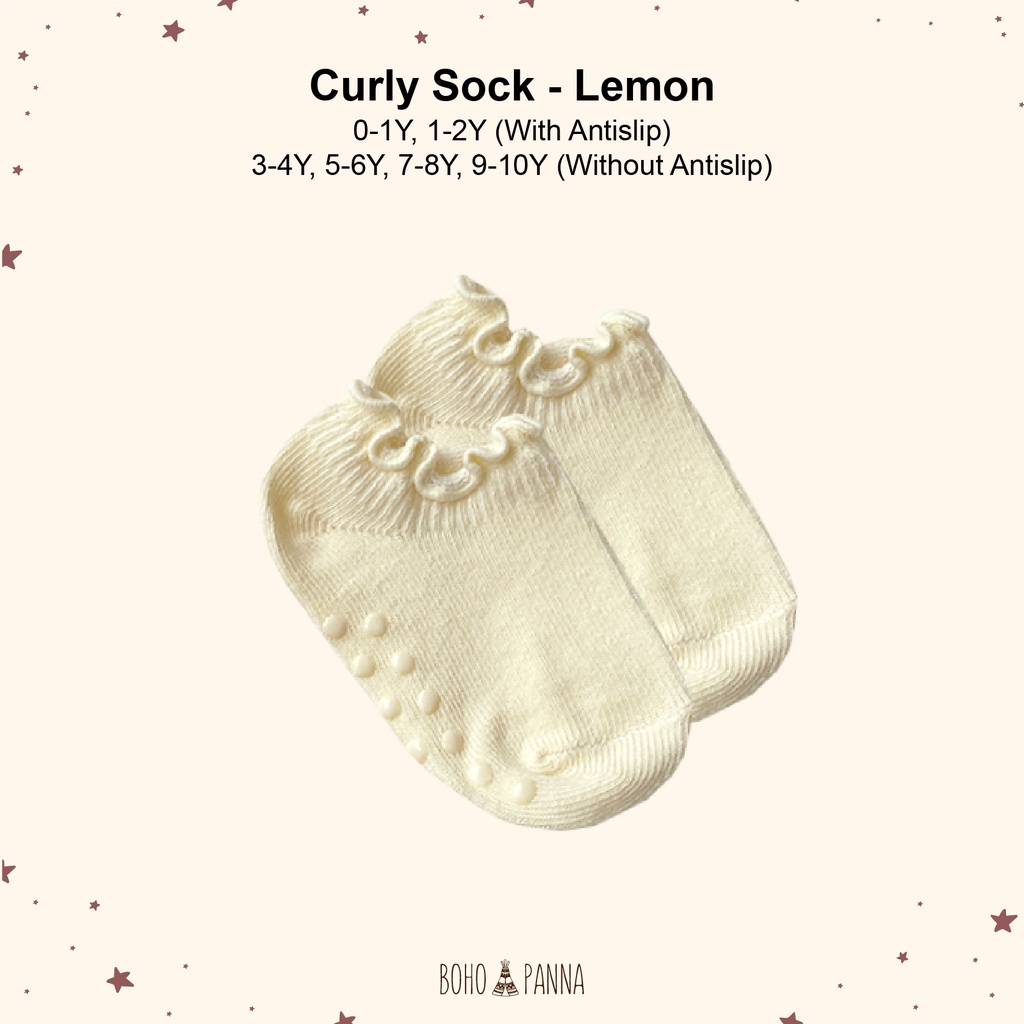 BOHOPANNA Curly Sock - Kaos Kaki Anak