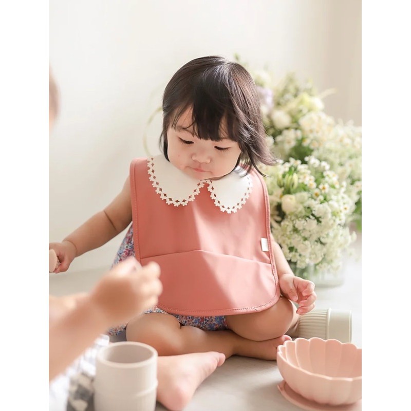 Mellow Ballerina Papillon Waterproof Bibs - Slaber Anak Bayi Lucu Pita Ribbon Bib Bip Baby