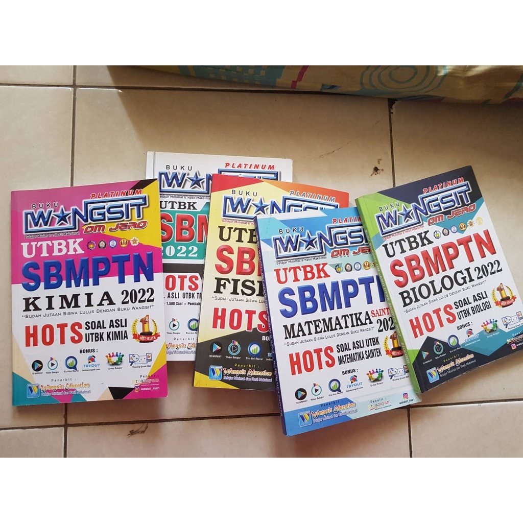 

Prelove Buku Wangsit UTBK Paket Platinum 2022