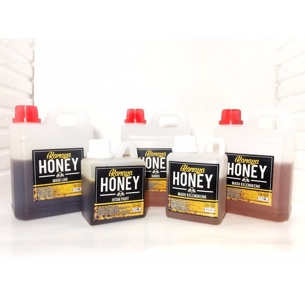 

Madu Asli Murni Kanaya Honey: Madu Liar, Kelengkeng, Randu, Pahit, Klanceng 1kg, 500gr, 500ml, 250ml