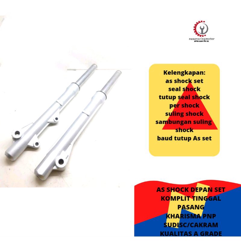 Bisa COD AS SHOCK DEPAN KHARISMA SUPRA X 125 CAKRAM ASSY BOTTOM ASSY KHARISMA SUPRA X 125