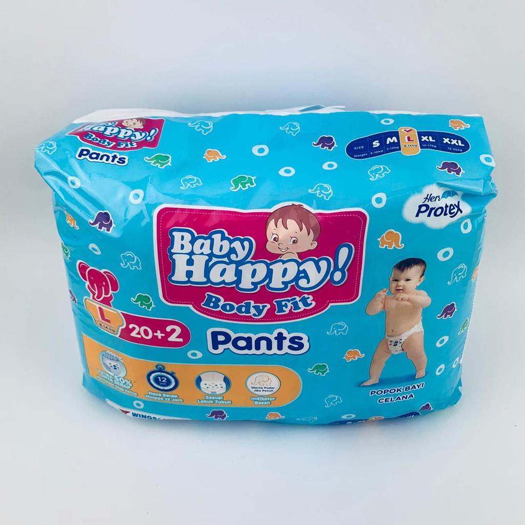 Baby happy / Popok celana / L / 20 pants