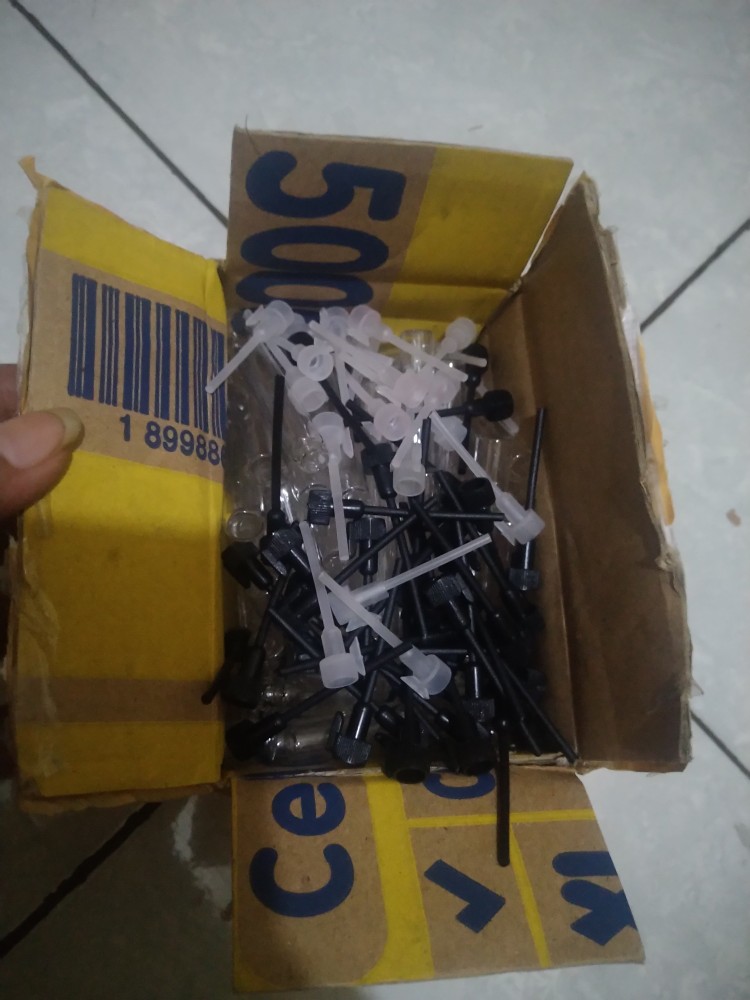 Botol Parfum Penicilin 2ml/botol Tester Lidi/tutup Putih/hitam