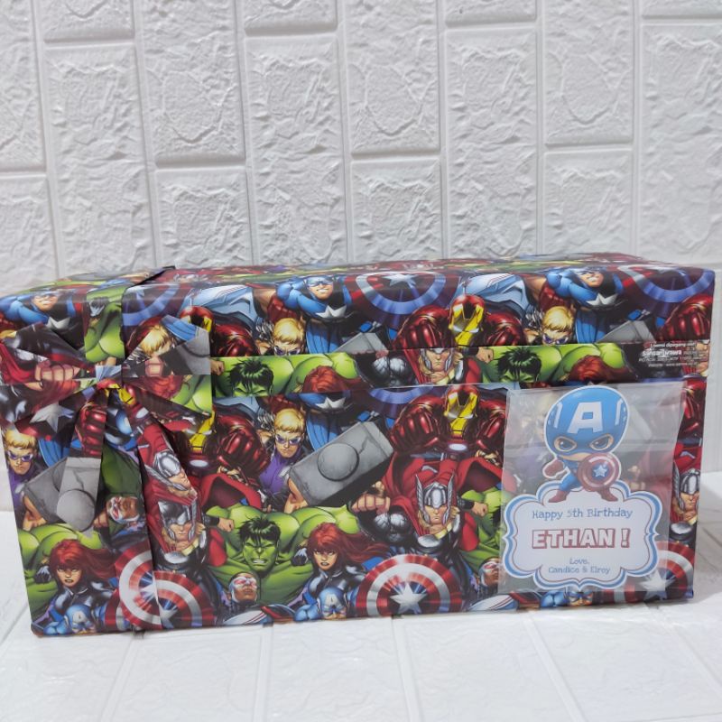 

Packing Kertas kado dan kartu ucapan