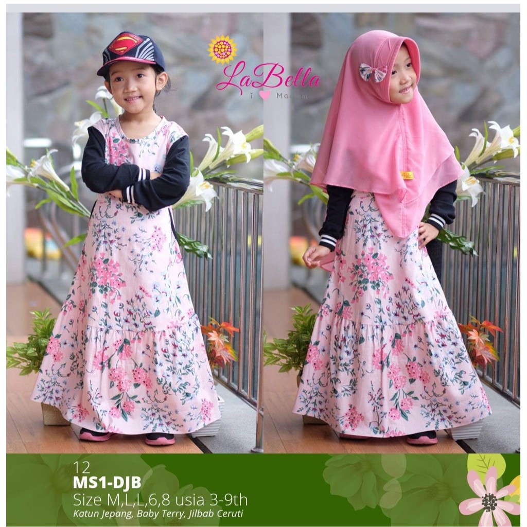 Gamis Anak Lucu Gamis Anak Labella Gamis Anak Labella Terbaru Gamis Anak Labella Lucu 4 5 Th Shopee Indonesia