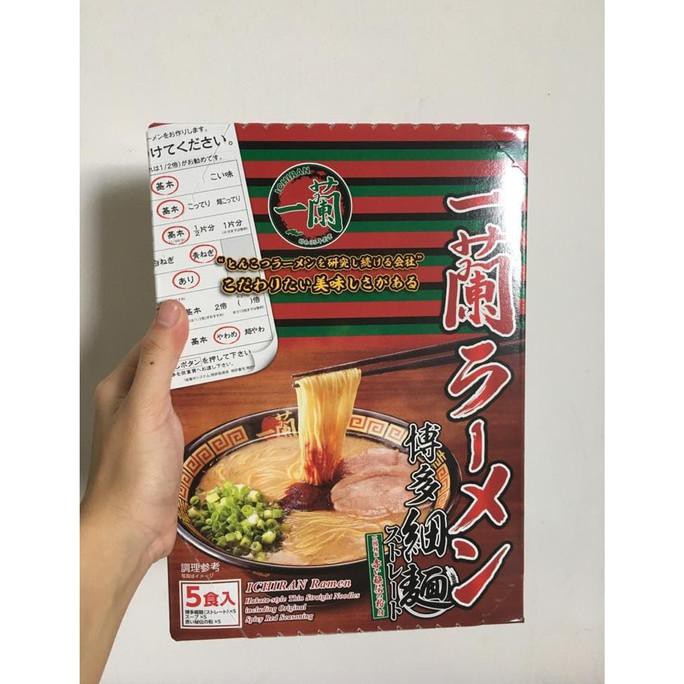 

Terlaris# Ichiran Ramen Ready Stock (Dijual 1 Pack = 5 Pcs)