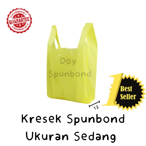 

PROMO! KANTONG KRESEK SPUNBOND UKURAN SEDANG 28x45x12 (20pcs) | TERMURAH