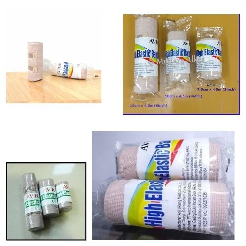 Perban Urut Patah Tulang Terkilir Pelindung Lutut Engkel Ealastic Bandage  113117