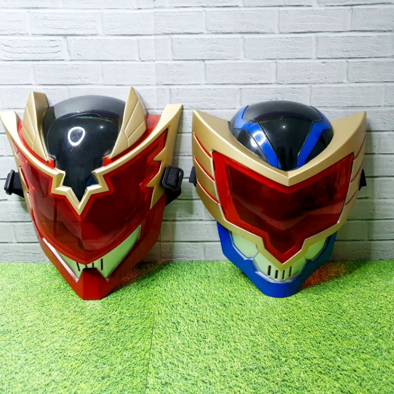 mainan topeng anak satria bima - mainan mask hero satria bima - mainan kado