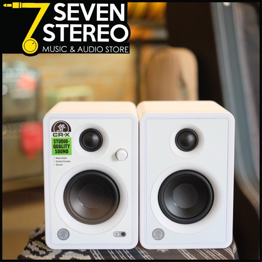 Mackie CR3X CR3-X Artic White Limited Edition Speaker Monitor Recording