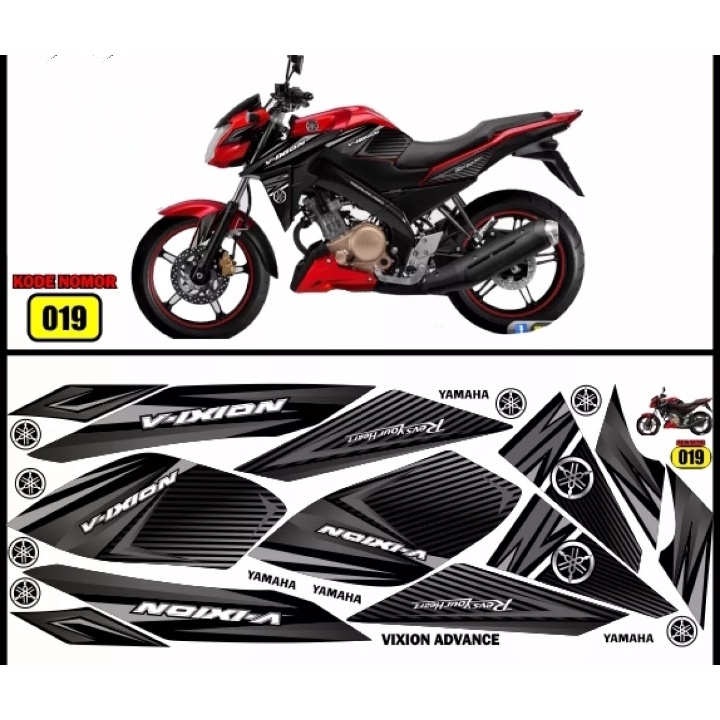 striping vixion advance  / decal vixion advance  / variasi vixion advance