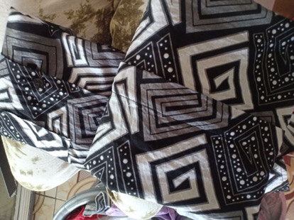 Couple Batik Ayah Anak Motif Mozaik Abu Size Anak Terlengkap