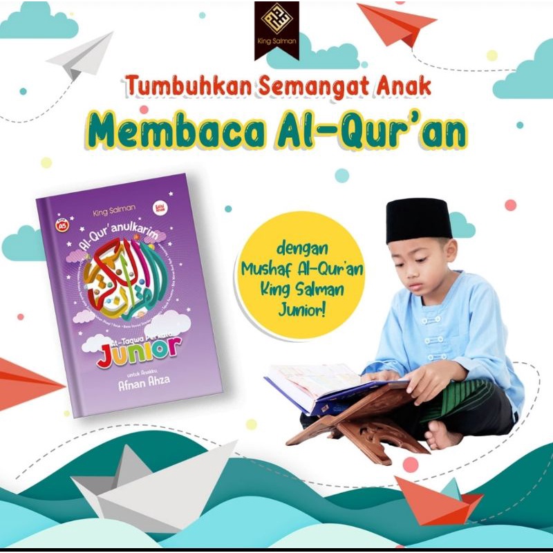 

Mushaf Anak King alman Junior Al-Qur'an Anak untuk Menghafal