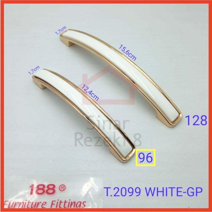 Tarikan Laci 2099-96 WHITE Putih Handle Pintu Lemari Kabinet Dapur Kualitas Terjamin
