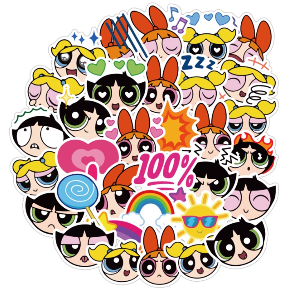 

Powerpuff Girls Sticker Pack (40pcs)