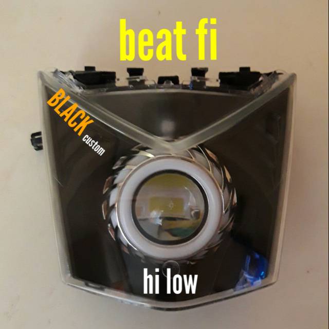 REFLEKTOR PROJIE BEAT FI -HEADLAMP BEAT FI -PROJIE LED HI LOW