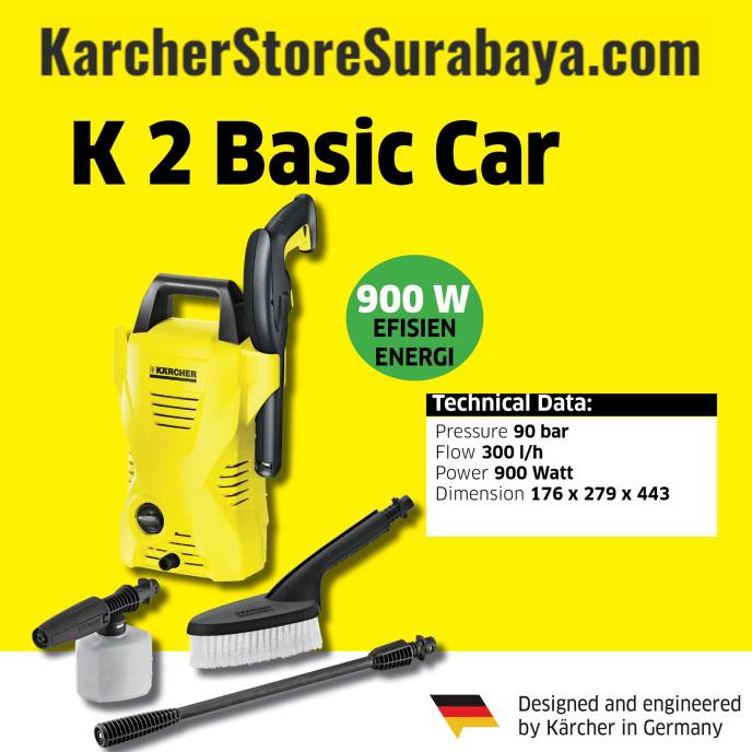 Concession Dazzling Pollinator Jual Ready Stock] Sale Karcher K2 /K 2 Basic Car *Id 900Watt High Pressure  Washer | Shopee Indonesia