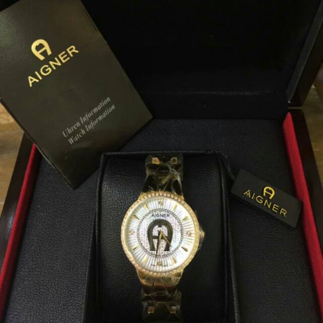 JAM TANGAN WANITA AIGNER GRADE AAA+ SUPER PREMIUM QUALITY