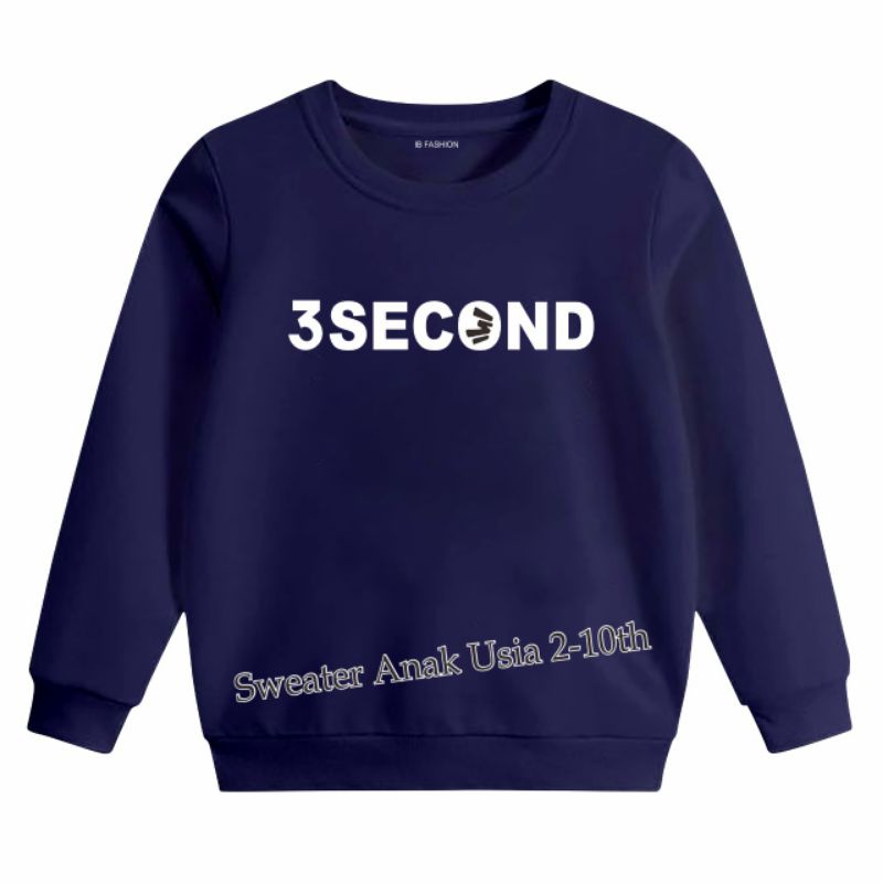 ((IB))SWEATER ANAK2 UNISEX/3ECOND DIGITAL SABLON