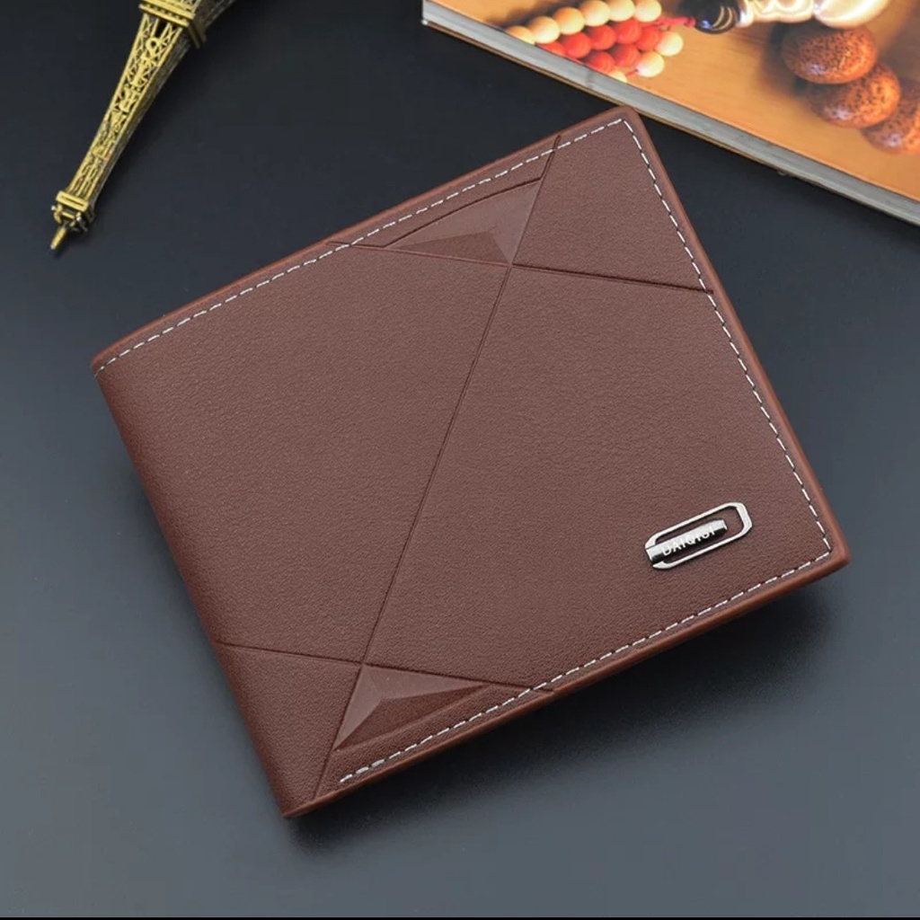 Fashion Dompet Pria Kulit PU Kode 3391-1