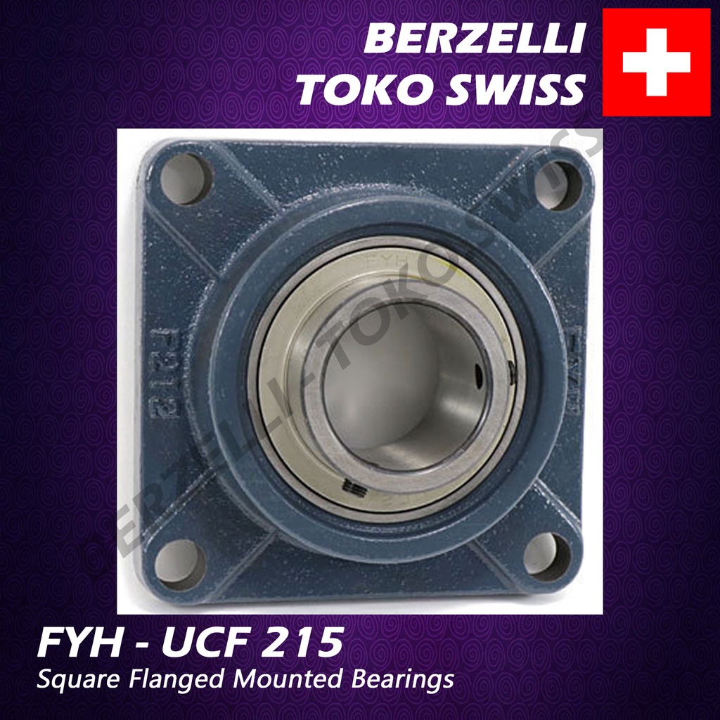 F - UCF 215 Square Flanged Mounted Bearings