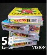 

Buku VISION 58 LEMBAR (ISI 5 PCS)