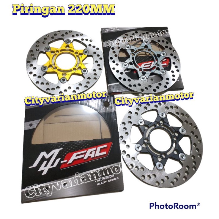 Promo Disc Piringan Cakram Depan Rotor 3 Dimensi 220MM Beat Scoopy New Vario Vario 125 Beat street Beat new Genio Mio Fino Jupiter Z Mx old Vega Zr Fizr