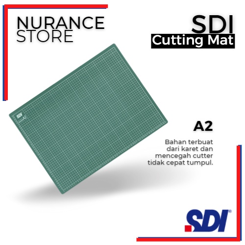 

CUTTING MAT UKURAN A2 - SDI 1008 (60 x 45 Cm)
