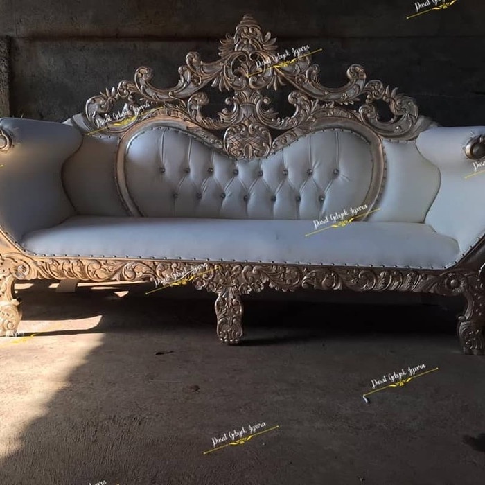 SET KURSI PELAMINAN RAJA KRAWANG KAYU JATI