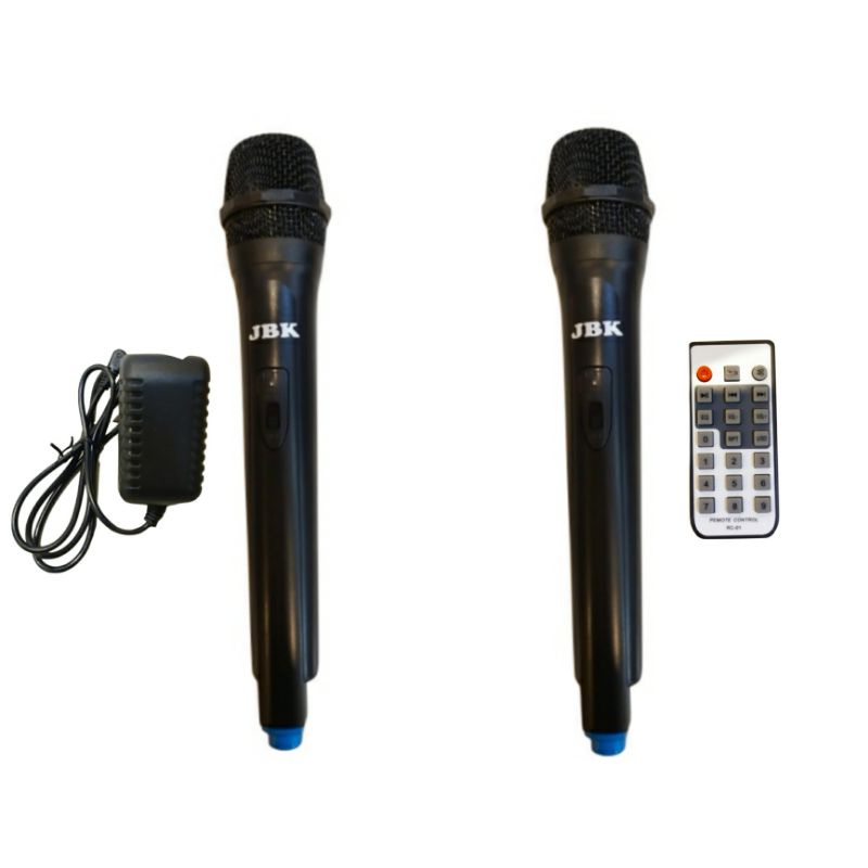 Speaker Portable JBK 12 In Aktif 2 Mic Bluetooth Usb Karaoke Smart Tv