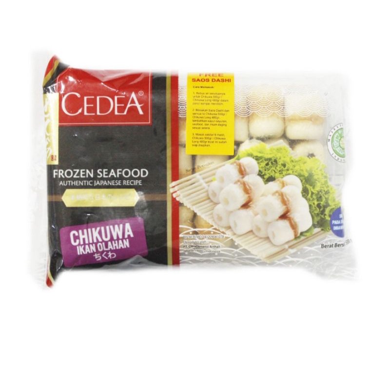 

Cedea Chikuwa 500 gr (Frozen Food)