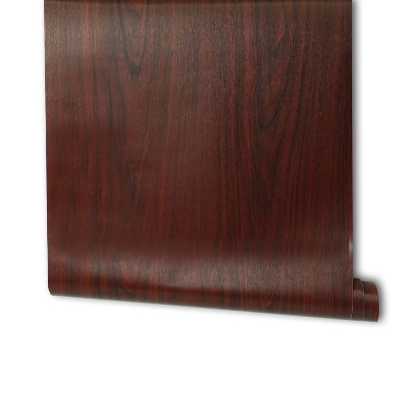 STIKER MEJA & KURSI & LEMARI MOTIF SERAT KAYU COKLAT TUA BISA COD