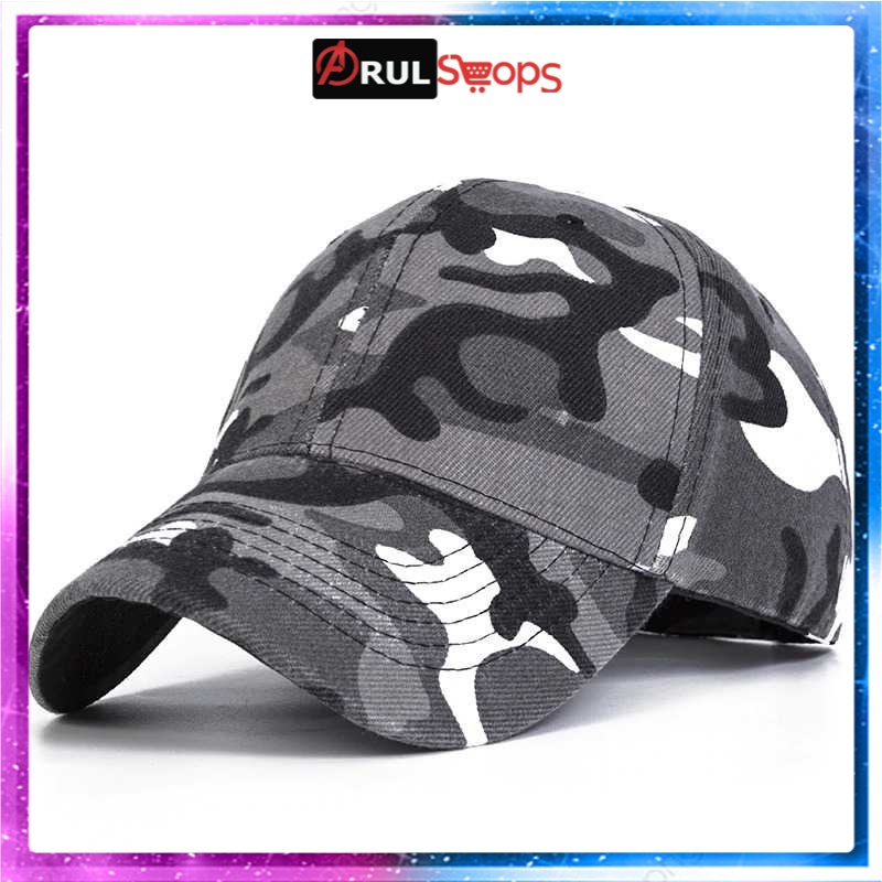 Topi Trucker Baseball Camouflage Army Summer Hat - S8R