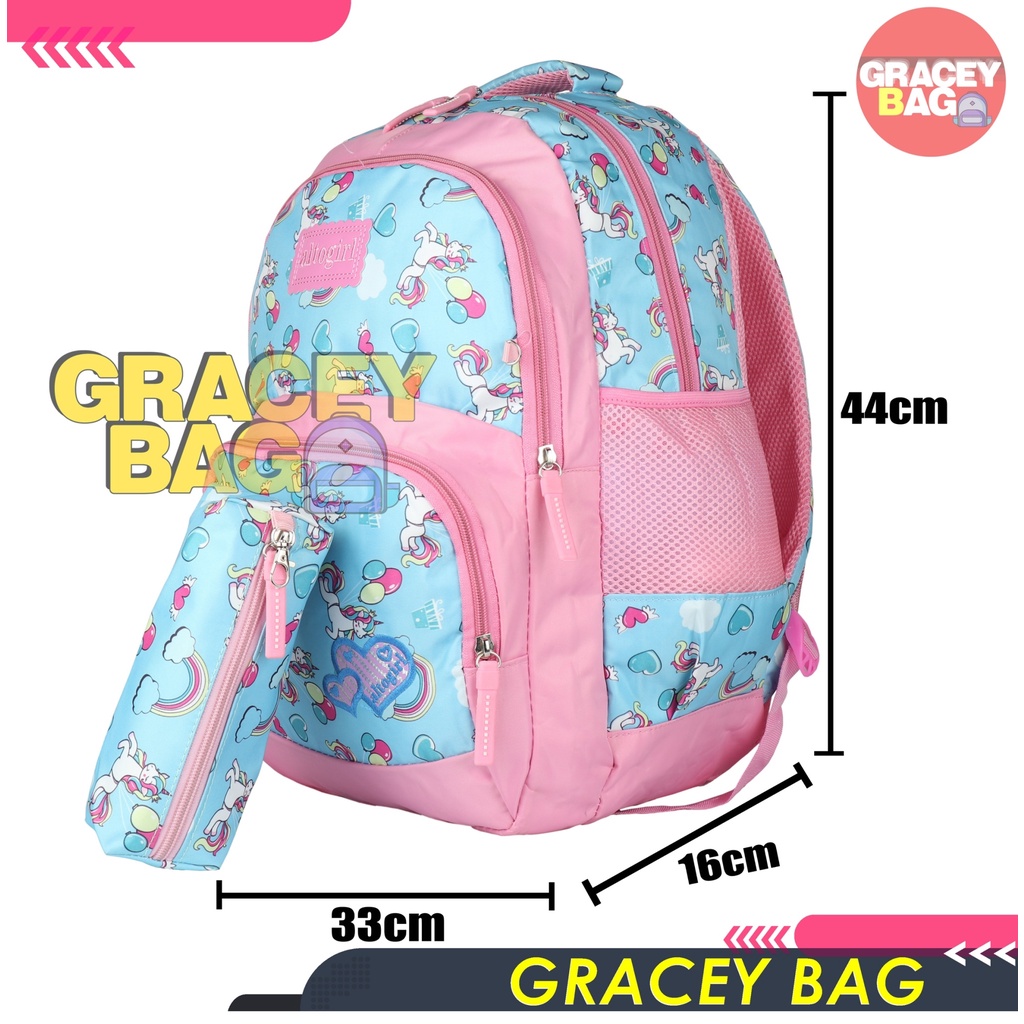 Tas Ransel Anak Perempuan Altogirl Motif Unicorn