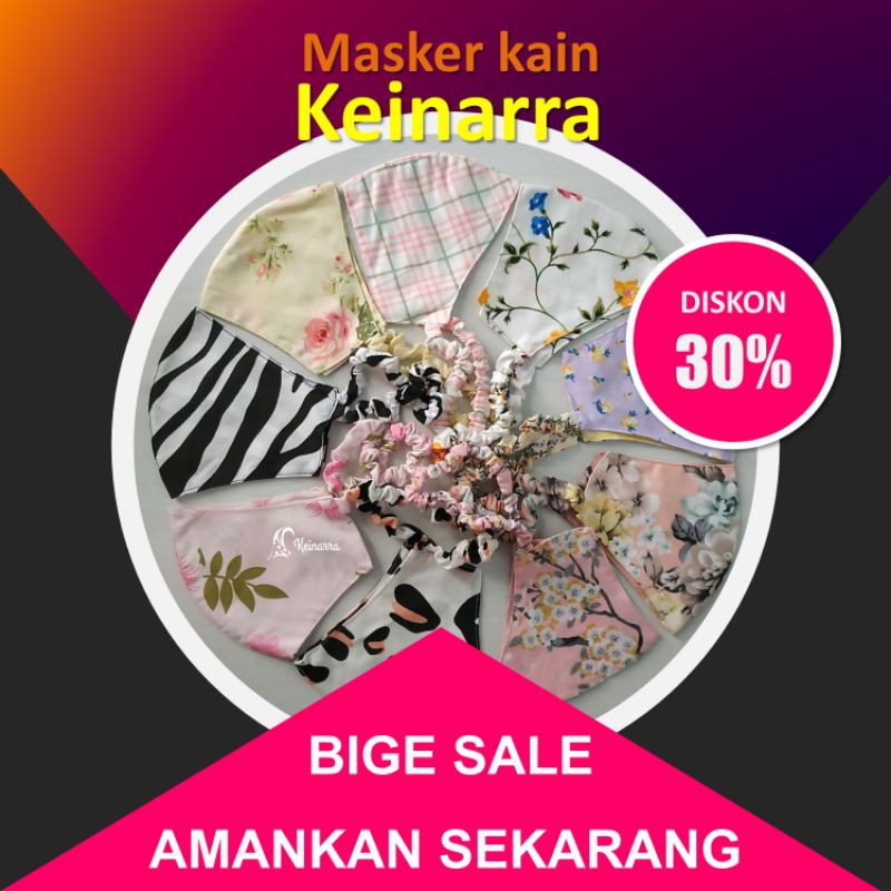 masker motif-masker polos-masker kain motif-masker earloop-masker headloop-masker non medis