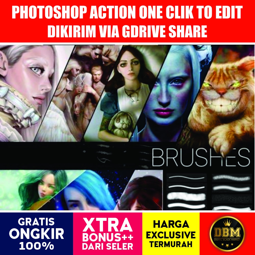 250+ Brushes Collection With Awesome Special Effects - Photoshop