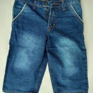  Celana  Jeans  Pendek Pria  Casual Santai Pantai Surfing 