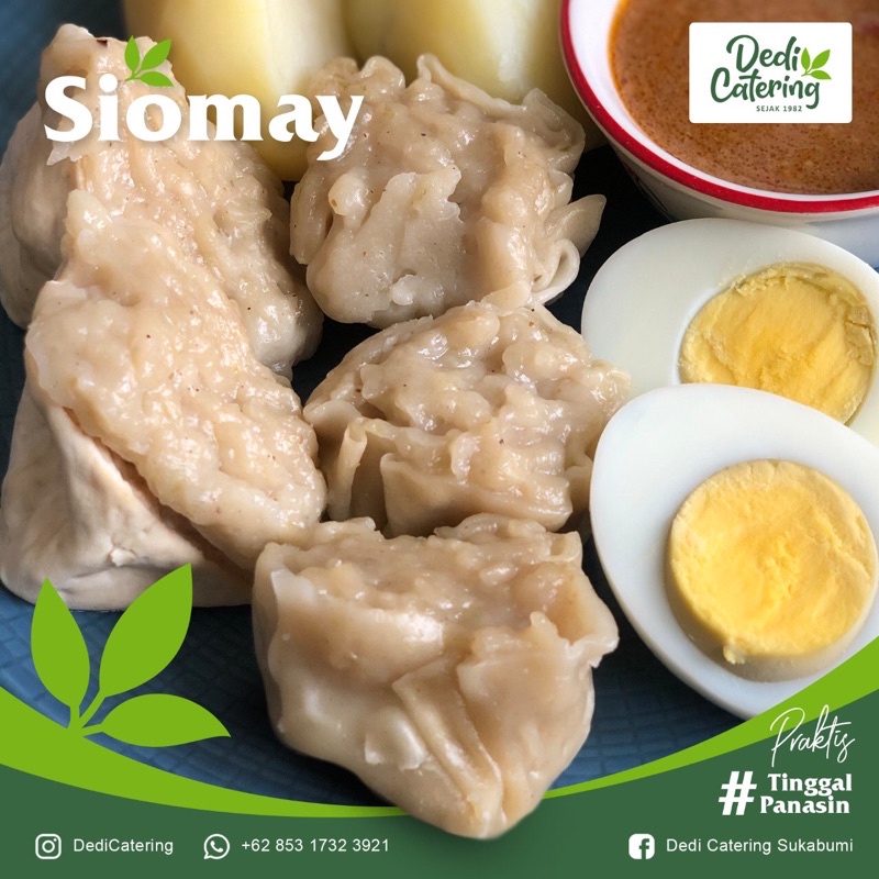 

Siomay Bandung - SIOMAY PREMIUM ASLI IKAN TENGGIRI (Isi 10 pcs) & Bumbu Kacang