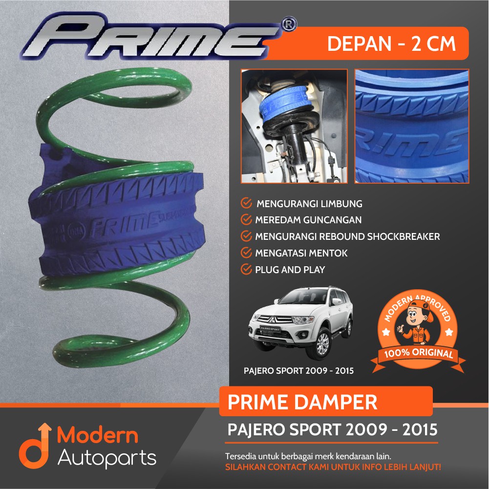 PRIME Damper / Spring Buffer PAJERO SPORT 2009 - 2015 DEPAN