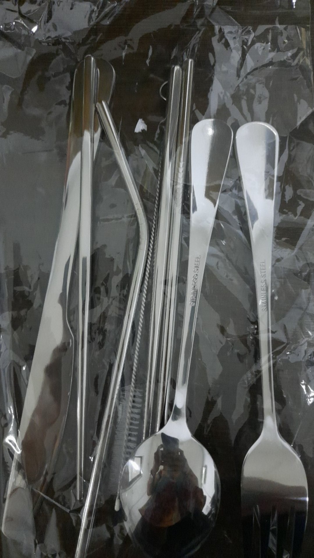 Perfin Pxg01-pxg02 Sedota Stainless & Cutlery Travel Set # Silver