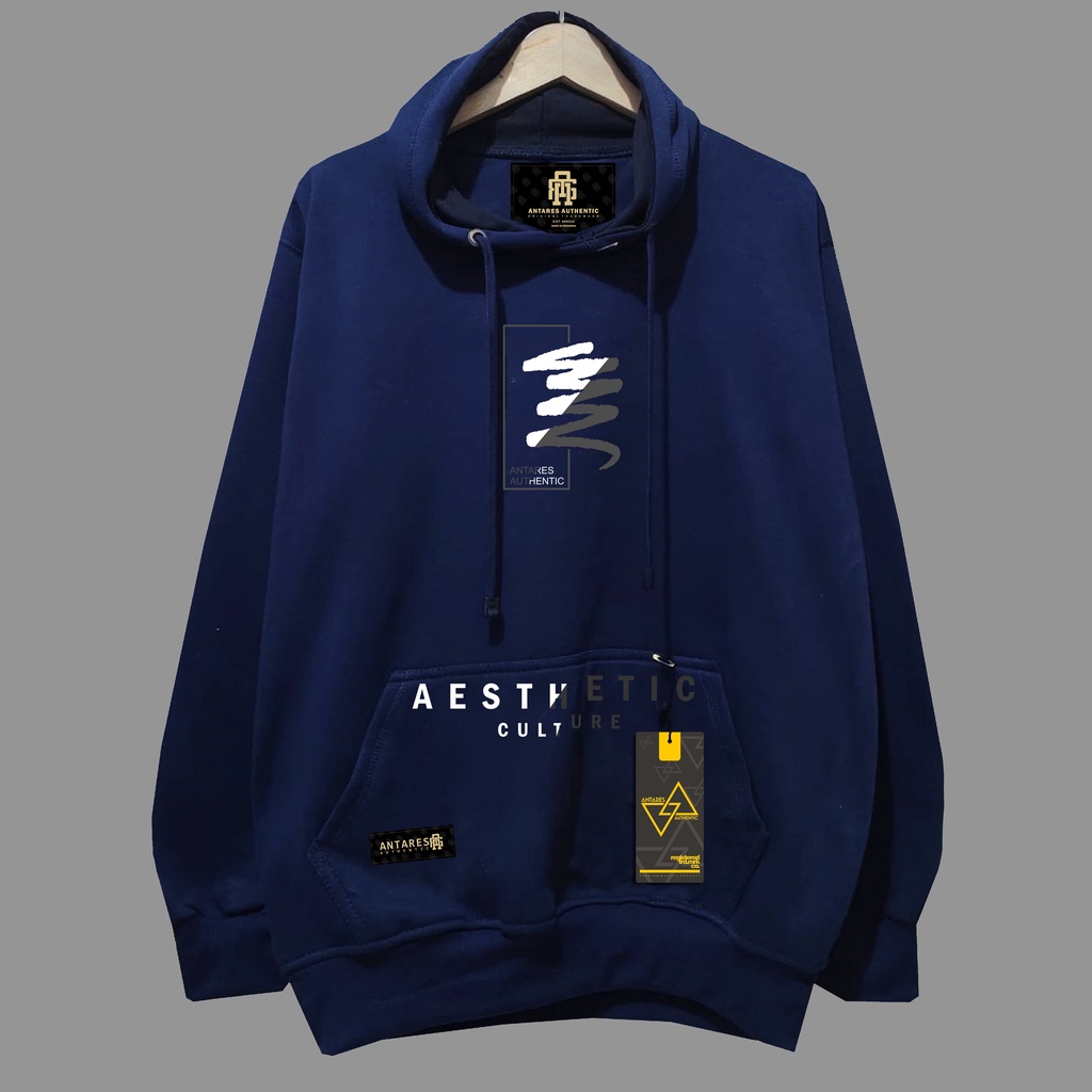 ANTARES HOODIE SIZE JUMBO BIG SIZE XXL - XXXL ESTETIC-NAVY