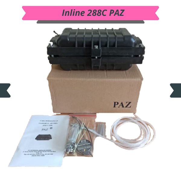 Joint Closure Inline PAZ 288Core Fiber Optic Closure