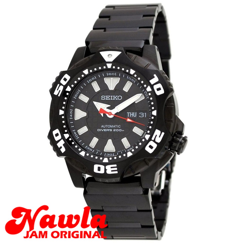 Seiko Superior SKZ285K1 Divers Black Starfish - Jam Tangan Pria SKZ285