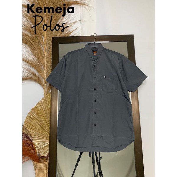 KEMEJA POLOS PENDEK