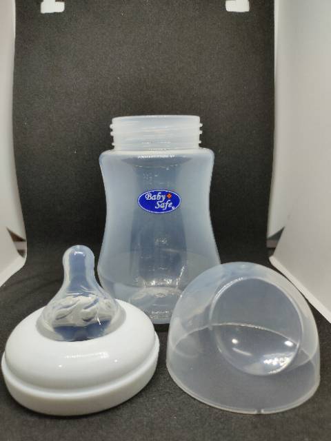 Baby safe wn01 150ml wn02 250ml wide neck feeding Bottle botol susu wide neck Baby Safe WN001 WN002 Baby Safe Wide Neck Bottle WN001 WN002