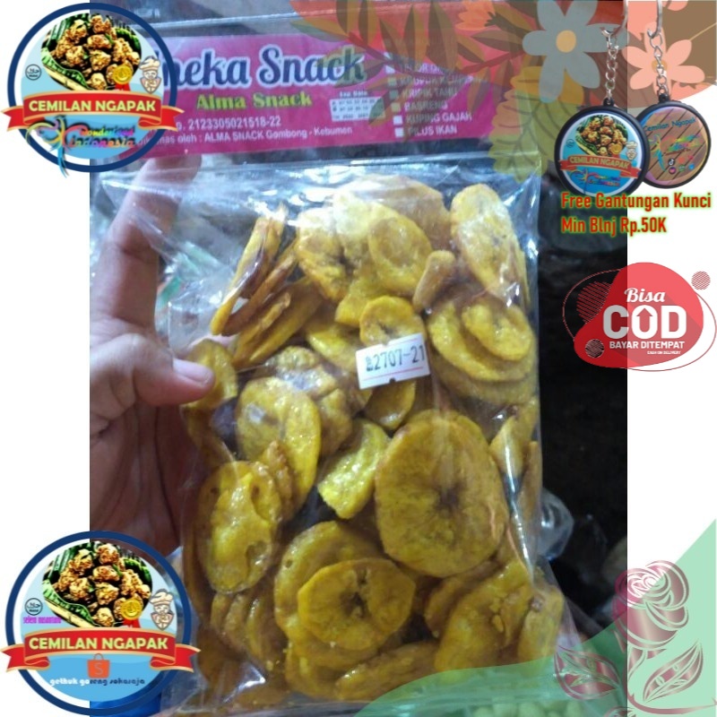 

Keripik Pisang Madu Premium - Keripik Pisang Kapok WonderFood Indonesia