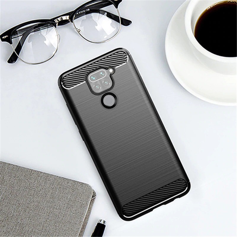Case Xiaomi Redmi Note 9 Ultra Slim Carbon Premium Softcase